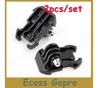 CNYO® 2 Pcs/set Gopro Quick - Release Buckle mont base pour Gopro hero 3 2 1 SupTig caméra accessoires