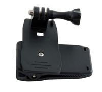 CNYO® 360 Degrés Rotary Dos Chapeau Clip Rapide support de Fixation pour GoPro Hero 6 5 3 4 Session pour SJCAM pour Xiaomi Yi Caméra