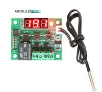 CNYO® 5 PCS W1209 Numérique LED DC 12 V Chaleur Cool Temp Thermostat Control Interrupteur De Température Module Sur/Off Contrôleur conseil + NTC Capteur