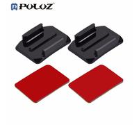 CNYO® Accessoires d'appareil-photo d'action de PULUZ 2 supports de surface incurvés avec 2 autocollants de bâti d'adhésif fixés pour des pièces de base de GoPro