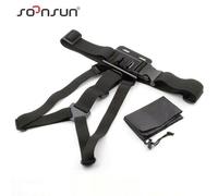 CNYO® Élastique Réglable Poitrine Harnais Ceinture Fixation de la Dragonne pour GoPro Hero 3 3 + 4 5 6 pour SJCAM pour Xiaomi Yi accessoire