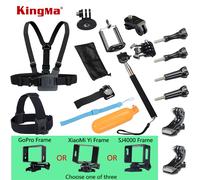 CNYO® Go pro Accessories Monopod Stick Monopod Hand and Head Strap Chest Strap Adapter Floating Bobber For Gopro Hero For Xiaomi yi