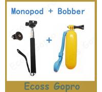 CNYO® Gopro Bobber Flottant De Poche Floaty Grip Stabilisateur + Gopro Manfrotto withTripod Mount Adapter Pour Gopro hero/2/3/3 + Accessoires