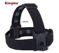 CNYO® KingMa 1pcs Adjustable Vented Helmet Strap Mount Strap Head strap for Camera Gopro HD Hero 1/2/3/3+/4 Camcorder Brand New