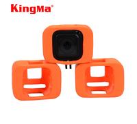 CNYO® KingMa Go pro Accessories Orange Soft Silicone Floaty Backdoor Protect Box Floating Frame Case For Gopro Hero Session 4