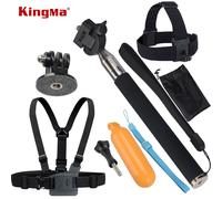 CNYO® KingMa Monopod Tripod Mount Adapter + Float Bobber Handheld Stick + Chest Belt + Head Strap For Gopro Hero4/3 SJ4000 Accessories