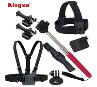 CNYO® Kingma pour gopro accessoires pour go pro caméra de rechange poitrine chef casque strap trépied manfrotto mont pour gopro hero 2/3/3 +/4 SJ4000