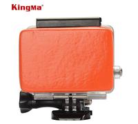 CNYO® KingMa Pour GoPro Sport Caméra Flotteur Bloc Bouée Éponge Orange + 3 M Autocollant Parfait Outil Sports Nautiques Floaty Éponge Backdoor Boîte