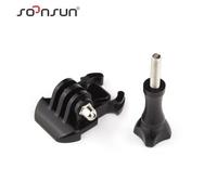 CNYO® Quick Release Trépied Support Mount Adaptateur De Base Boucle Mont w/Vis pour GoPro Hero 6 5 4 3 + pour SJCAM pour Xiaomi Yi
