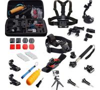 CNYO® SHOOT Cyclisme Accessoires Set Chest Head Strap Monopode Ventouse Flotteur Bobber pour GoPro Hero 5 4 3 SJCAM Xiaomi Yi 4k Eken h9