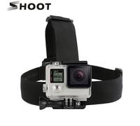 CNYO® SHOOT élastique harnais sangle pour GoPro Hero 5 3 4 session SJCAM SJ4000 SJ5000 Xiaoyi Yi 4K caméra montage pour Go Pro accessoire
