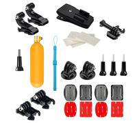CNYO® SHOOT pour GoPro Hero 5 Accessoires Kits de base pour Xiaomi Yi 4K SJCAM SJ4000 Eken h9 Hero 4 3 avec support adhésif Float Grip