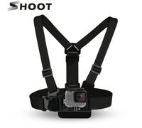 CNYO® SHOOT Réglable Harnais Chest Strap Mount Pour GoPro Hero 5 4 3 SJCAM SJ4000 H9 Eken Xiaomi Yi 4 K Caméra Kits Go Pro Accessoire