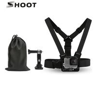 CNYO® SHOOT Voyager Accessoires Kits Chest Strap 3 Way Bras Mont Sac De Rangement Étanche Pour GoPro Hero 5 4 3 SJCAM Xiaomi yi Caméra