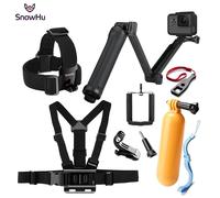 CNYO® SnowHu pour Gopro Accessoires Trépied 3 Voies Manfrotto Mount Extension Bras Trépied pour Go pro Hero 6 5 4 3 + pour xiaomi yi SJ4000 GS66