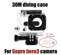 CNYO® Tekcam Pour Gopro hero 3 Accessoires 30 M Boîtier Étanche Plongée Sous-Marine Boîte de Logement pour Gopro hero3 + hero4