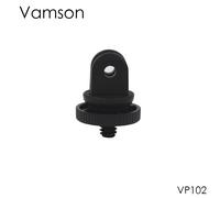 CNYO® Vamson pour Go Pro Accessoires Mini Trépied Vis Mount Adapter Avec 1/4 "vis Manfrotto Pour GoPro Hero 3 + pour Xiaomi pour yi VP102