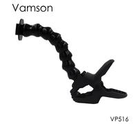 CNYO® Vamson Pour Go Pro Accessoires Réglable Cou Jaws Flex support de Fixation Flexible Trépied pour Gopro hero 6 5 4 pour Yi Caméra