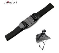 CNYO® Ventilé Casque Réglable Strap Head Ceinture Mont Titulaire Adaptateur pour GoPro Hero 6/5/4/3 + SJCAM Pour Xiaomi Yi Camera Action