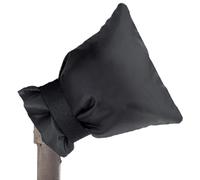 CNYUON 2pcs Outside Faucet Cover Reusable Winter Thermal Windproof Insulation Insulated Spigot Covers(Black)