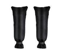 CNYUON 2pcs Spigot Covers Winter Insulated Outdoor Faucet Cover Freeze Protection Pipe for Home Garden Tool Accessory(Loop Tape Style)