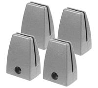 CNYUON Lot de 10 Clips séparation Bureau en Alliage d'aluminium for écrans d'installation réglables à Domicile, séparateurs pièce, Table