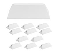 CNYUON Lot de 12 Pieds séparation en Plastique for écran confidentialité, Support Base for cloisons Bureau