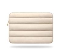 CNYUON Sac de protection for ordinateur portable 11 12 13 14 15 pouces, couleur bonbon, mallette de transport for ordinateur, sacs for ordinateur(Beige,13-14 Inch)