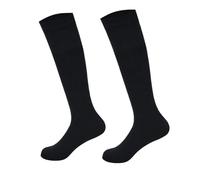 CNYUON Winter Waterproof Socks Thickened Anti-Wear Warm Mountaineering Stockings Long Tube Anti-sweat Towel Bottom Socks Skiing Sock Pour Homme(Black,Code 43-46)
