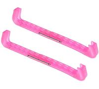CO 1 Paire Protège-Lames de Patin à Glace，Protège-Patins de Hockey sur Glace,Protection de Lames Ajustable pour Patins à Glace et Patinage Artistique(Rose) Protège-Lames