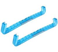 CO 1 Paire Protège-Lames de Patin à Glace，Protège-Patins de Hockey sur Glace,Protection de Lames Ajustable pour Patins à Glace et Patinage Artistique(Bleu) Protège-Lames