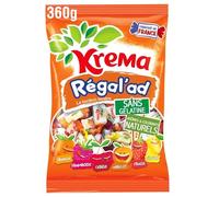 CO - Bonbons krema regalade CARAMBAR AND | Saveurs onctueuses et gourmandes | Idéal pour les pauses sucrées | le paquet de 360g | LOT DE 3