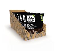 CO COA Amandes au Cacao 100% BIO 7x70g - Chocolat Noir CRU Sans Sucre, Fèves de Cacao Crues, Sans Gluten, Vegan, Faible en Glucides, Adapté KETO, Sans OGM, Sans Huile de Palme