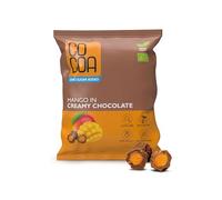 CO COA Bonbons Sans Sucre - Chocolat Sans Sucre - Mangue au Chocolat Crémeux 70g, Bio, Végétalien, Sans Gluten, Sans Lactose, Sans OGM, Sans Huile de Palme, Prébiotiques, Snack Low Carb