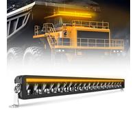 CO LIGHT Barre LED 40" 40W 28000LM IP68 pour Tracteurs 4x4 Camions Caravanes Quad SSV Rampe Led Longue Portée 1352M avec DRL Anti-Éblouissement simple rangée 12V 24V Homologué ECE avec Kit de Câblage