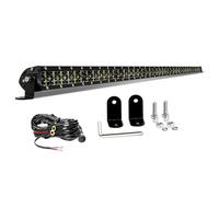 CO LIGHT Barre LED 42 Pouces Double Rangée Faisceau Combiné pour Conduite Tout-Terrain avec Supports de Fixation et Réflecteurs 6D Adaptée aux Camions Voitures Cabines Bateaux ATV/UTV