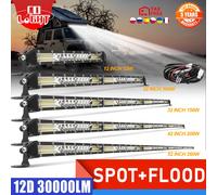 CO LIGHT Super mince 12V 24V hors route barre LED Spot inondation Combo barre lumineuse LED/lumière de travail 30000LM pour camion bateau 4x4 SUV voiture Barra 22inch 104W