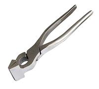 Co-link DIY Artisanat du cuir aplatir Pince Cuir Edge Réglage de La pression aplatir Pince Pince de coupe côté Cisaille Flush Pince Nipper pour ceinture en cuir et sac Straight Head