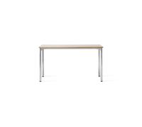 Co Table à Manger 140x70 Chrome/ Stratifié Crème