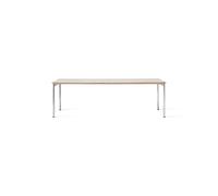 Co Table à Manger 240x100 Chrome/ Stratifié Crème