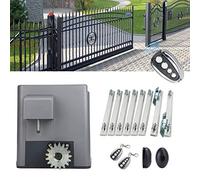 CO-Z 280W Motorisation Portail pour Porte Coulissante, Motorisation pour Portail de Max. 600KG avec 2 Télécommandes (280W)