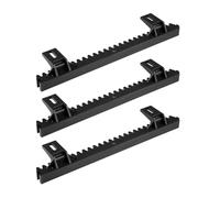 CO-Z 3 Pièces Crémaillères en Nylon pour Portail Coulissant Module 4 34cm Crémaillères Accessoires de Quincaillerie de Rail de Porte Coulissante Électrique