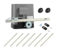 CO-Z Kit de Motorisation pour Portail Coulissant 280W Max. 600KG 8M Moteur Portail Coulissant avec 2 Télécommandes