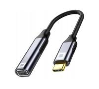 Co2 Adaptateur USB-C vers Mini DisplayPort DP 8K/60Hz, 4K/120Hz, Full HD, Plug & Play, Dynamic HDR, câble unidirectionnel, Space Grey, MHL, Compatible avec iPhone, MacBook, iPad Pro, Galaxy (8K)