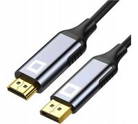 Co2 Displayport Hdmi 2.1 Cable Dp - Hdmi Fhd 240Hz 8K 60Hz Hdr 2M