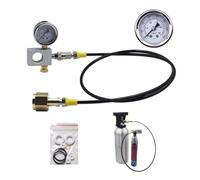 co2 regulator, Adaptateur de recharge de bouteille de CO2 for machine à soda, compatible avec les bouteilles de dioxyde de carbone Terra roses à connexion rapide ,for kegerator(1M G3-4)