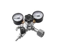 co2 regulator, Équipement de brassage de bière, machine à pression, régulateur de dioxyde de carbone à deux étages ,for kegerator(Red)