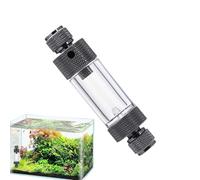 CO2 Regulator for Aquariums, Includes Check Valve, Made of Durable PP and Alloy, Ideal for Plant Fertilization, Enhances Growth in Fish Tanks, Diffuser Regulator, 4.5x2.2x8.5cm/4.5x2.2x9.7cm