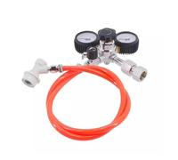 co2 regulator, Kit de régulation de pression de cylindre de dioxyde de carbone, manomètre de réduction de pression, fût de CO2 ,for kegerator(4)