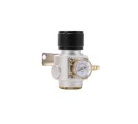 co2 regulator, Mini régulateur de CO2 for eau gazeuse, brassage maison, bière, gazéification, entrée TR21*4, sortie cannelée 5/16", for fête, pique-nique ,for kegerator(With Bracket)